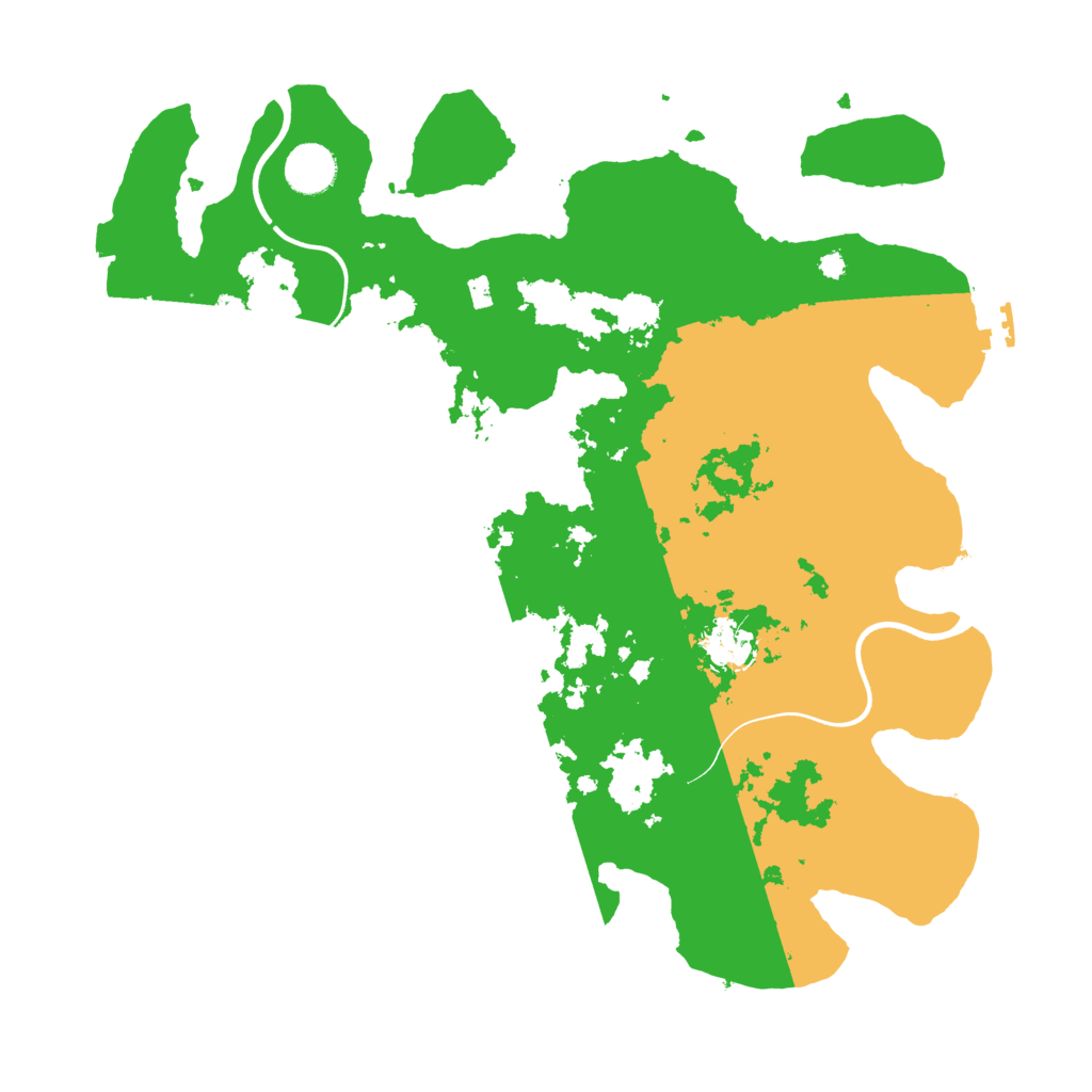 Biome Rust Map: Procedural Map, Size: 3750, Seed: 1572058104