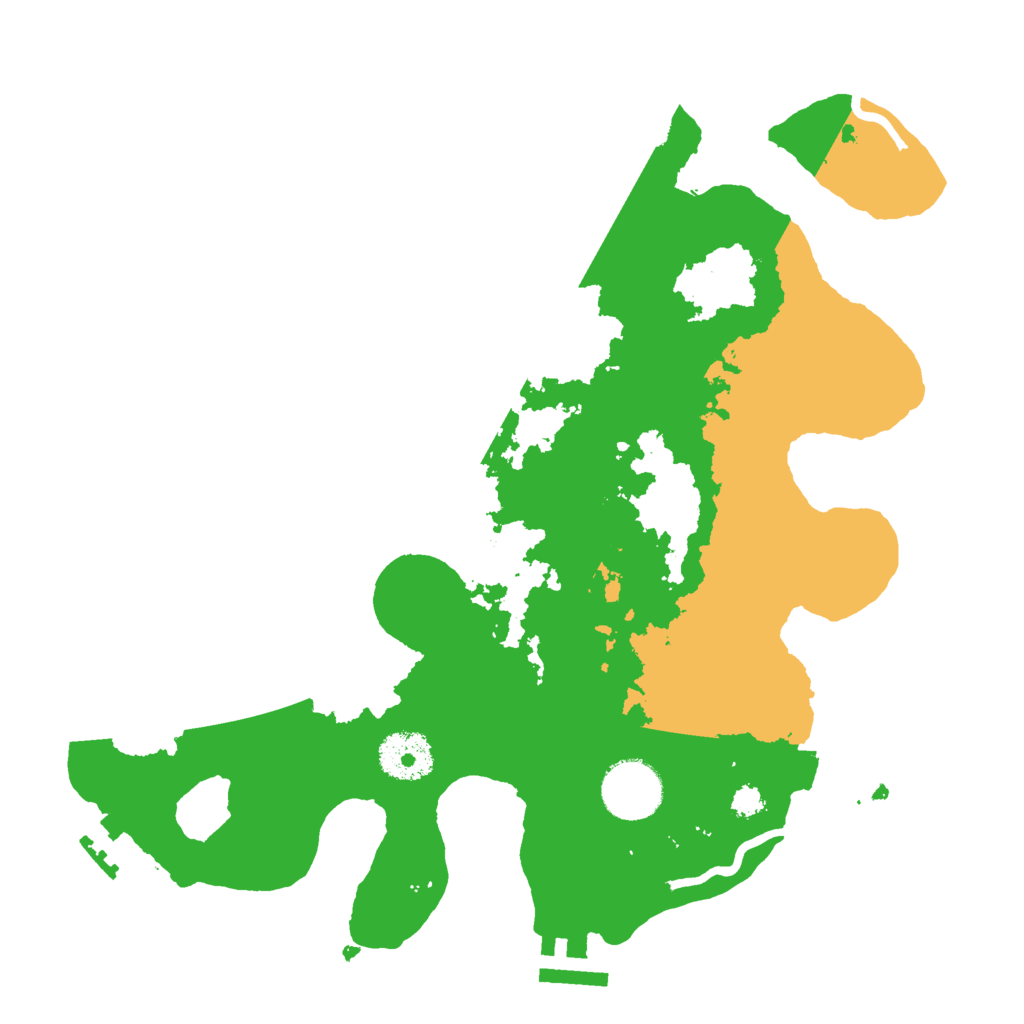 Biome Rust Map: Procedural Map, Size: 3000, Seed: 42846909