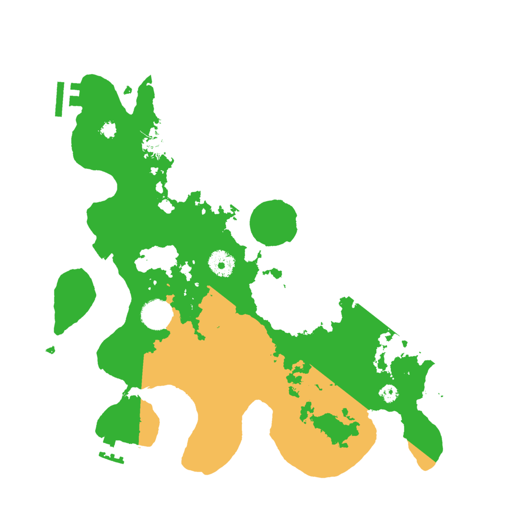 Biome Rust Map: Procedural Map, Size: 3000, Seed: 30194