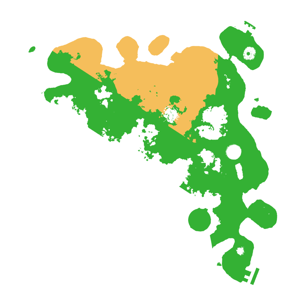 Biome Rust Map: Procedural Map, Size: 3500, Seed: 1123898189