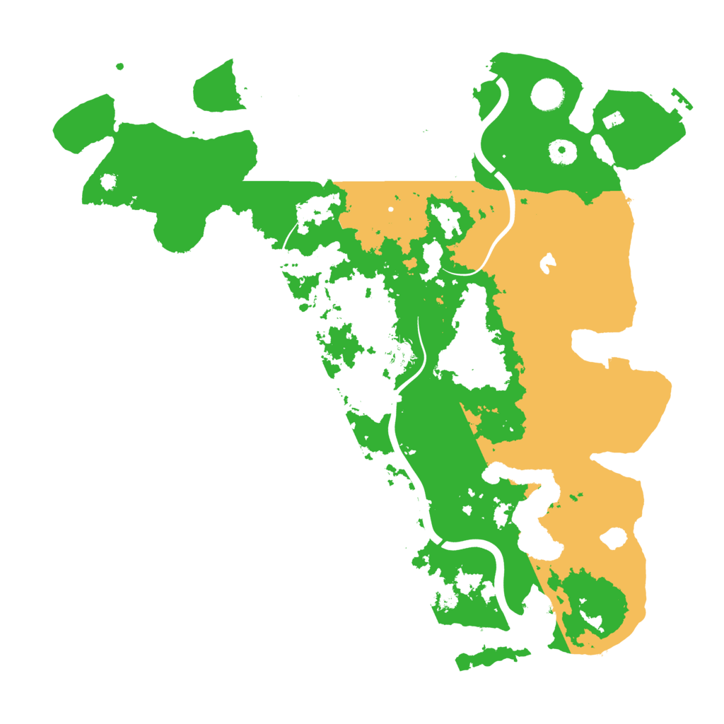 Biome Rust Map: Procedural Map, Size: 4000, Seed: 784657280