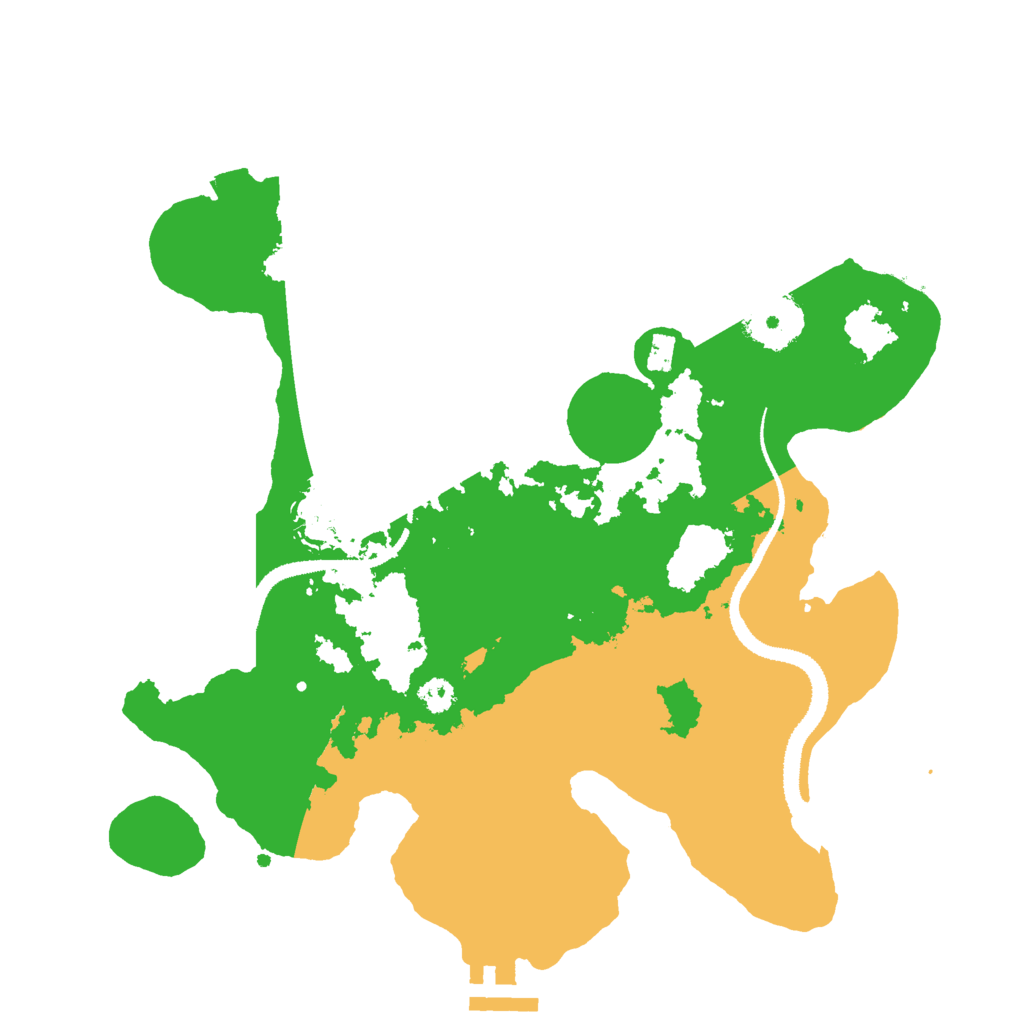 Biome Rust Map: Procedural Map, Size: 3000, Seed: 1700166756