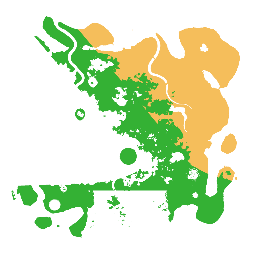 Biome Rust Map: Procedural Map, Size: 4000, Seed: 381283281