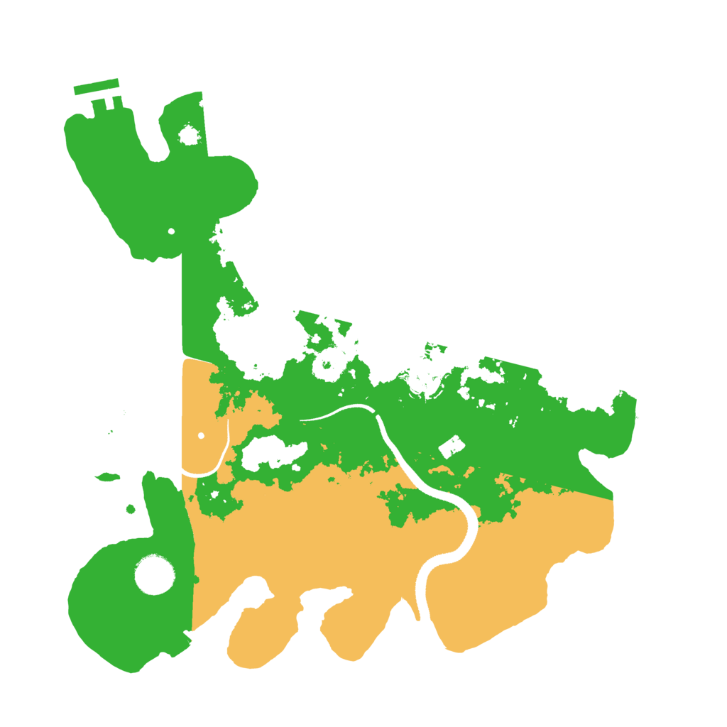 Biome Rust Map: Procedural Map, Size: 3250, Seed: 937901160