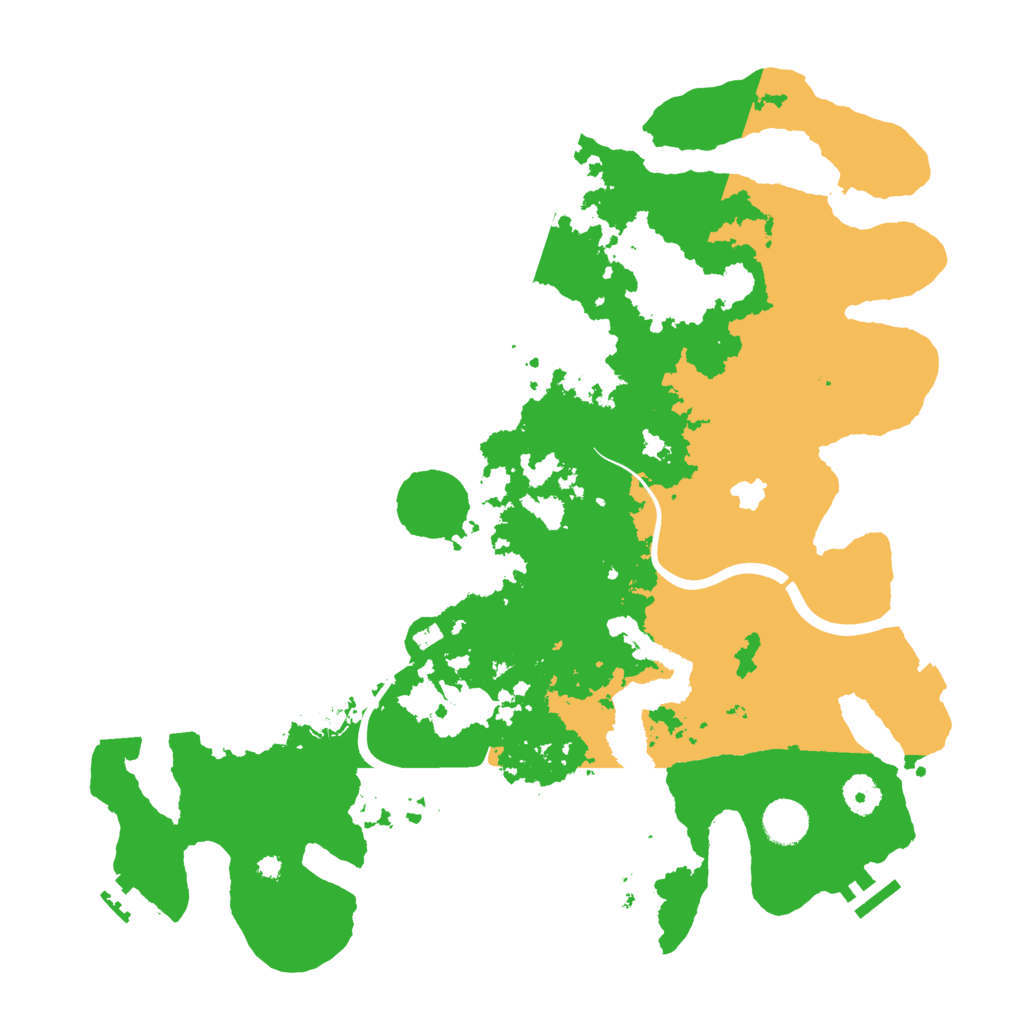 Biome Rust Map: Procedural Map, Size: 4000, Seed: 1638628504