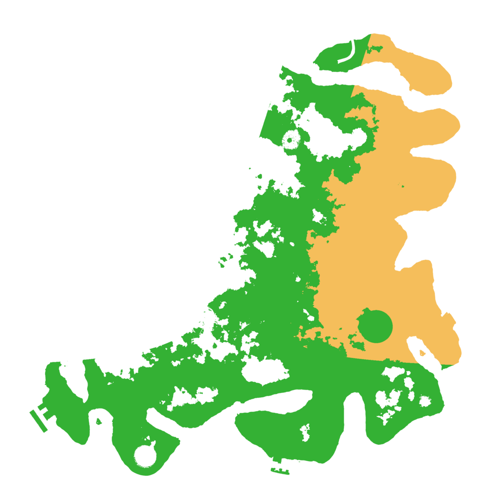 Biome Rust Map: Procedural Map, Size: 4000, Seed: 1638628504