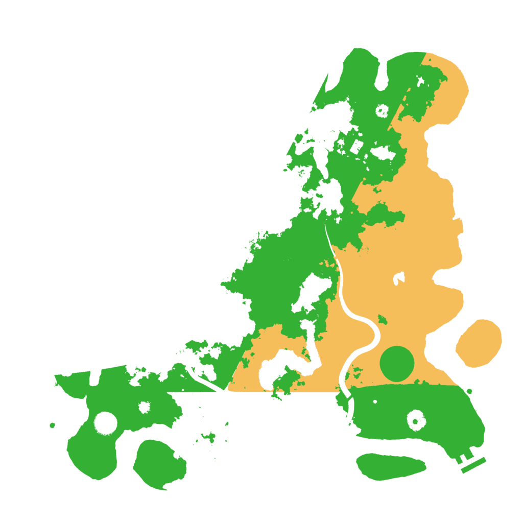 Biome Rust Map: Procedural Map, Size: 4000, Seed: 669090137