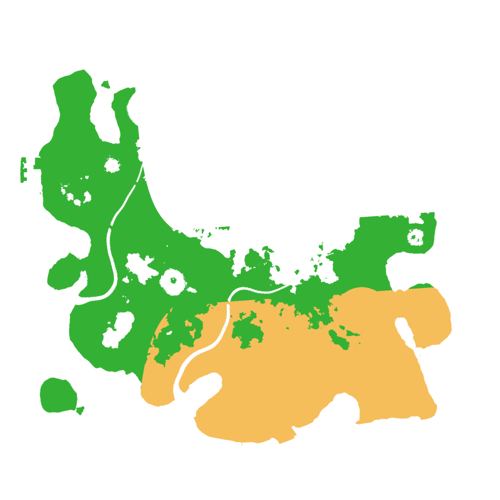 Biome Rust Map: Procedural Map, Size: 3000, Seed: 1917829834