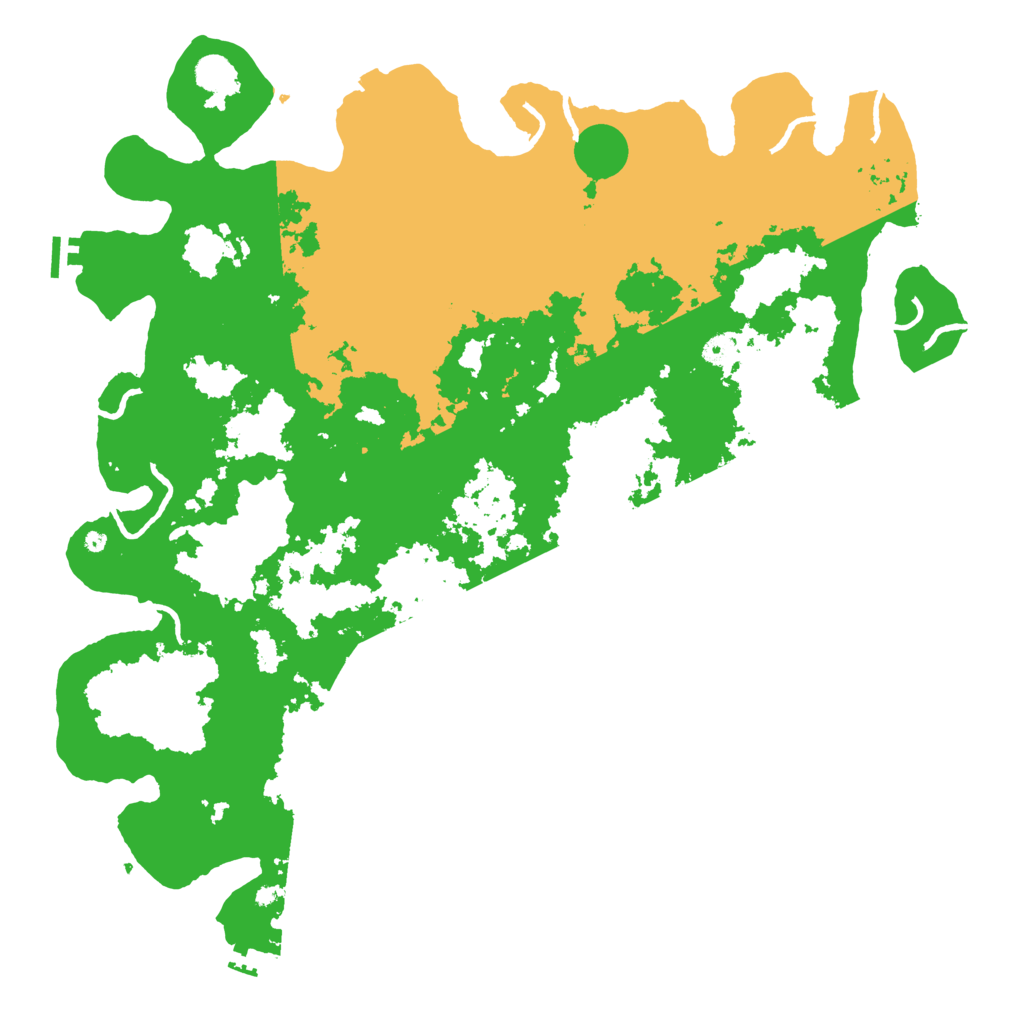 Biome Rust Map: Procedural Map, Size: 5000, Seed: 2135374052