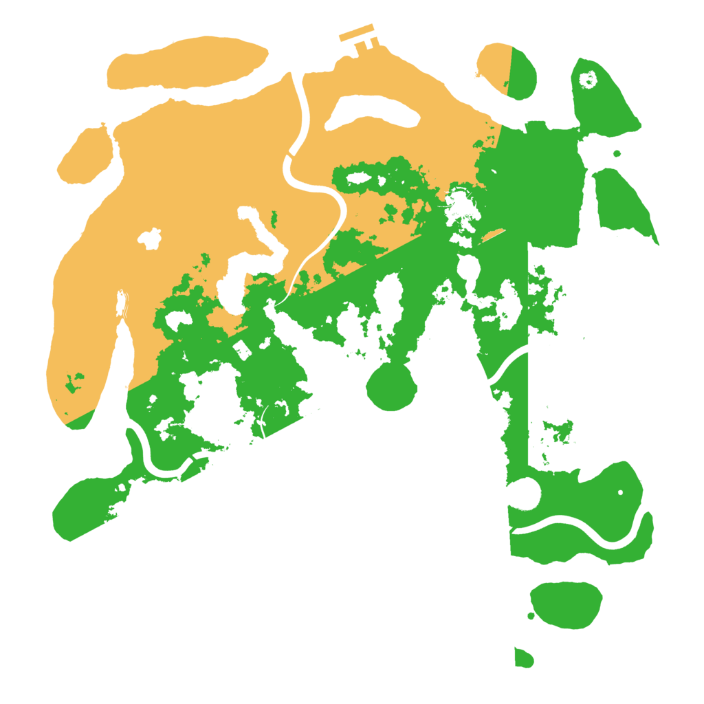Biome Rust Map: Procedural Map, Size: 4000, Seed: 1119082655