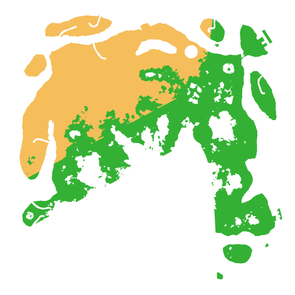 Biome Rust Map: Procedural Map, Size: 4000, Seed: 1119082655