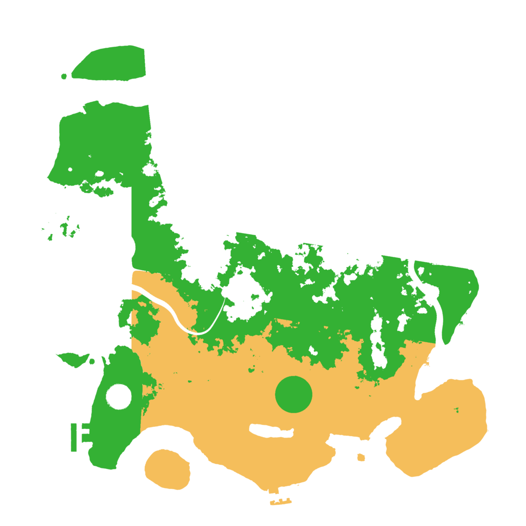 Biome Rust Map: Procedural Map, Size: 3750, Seed: 1414755840