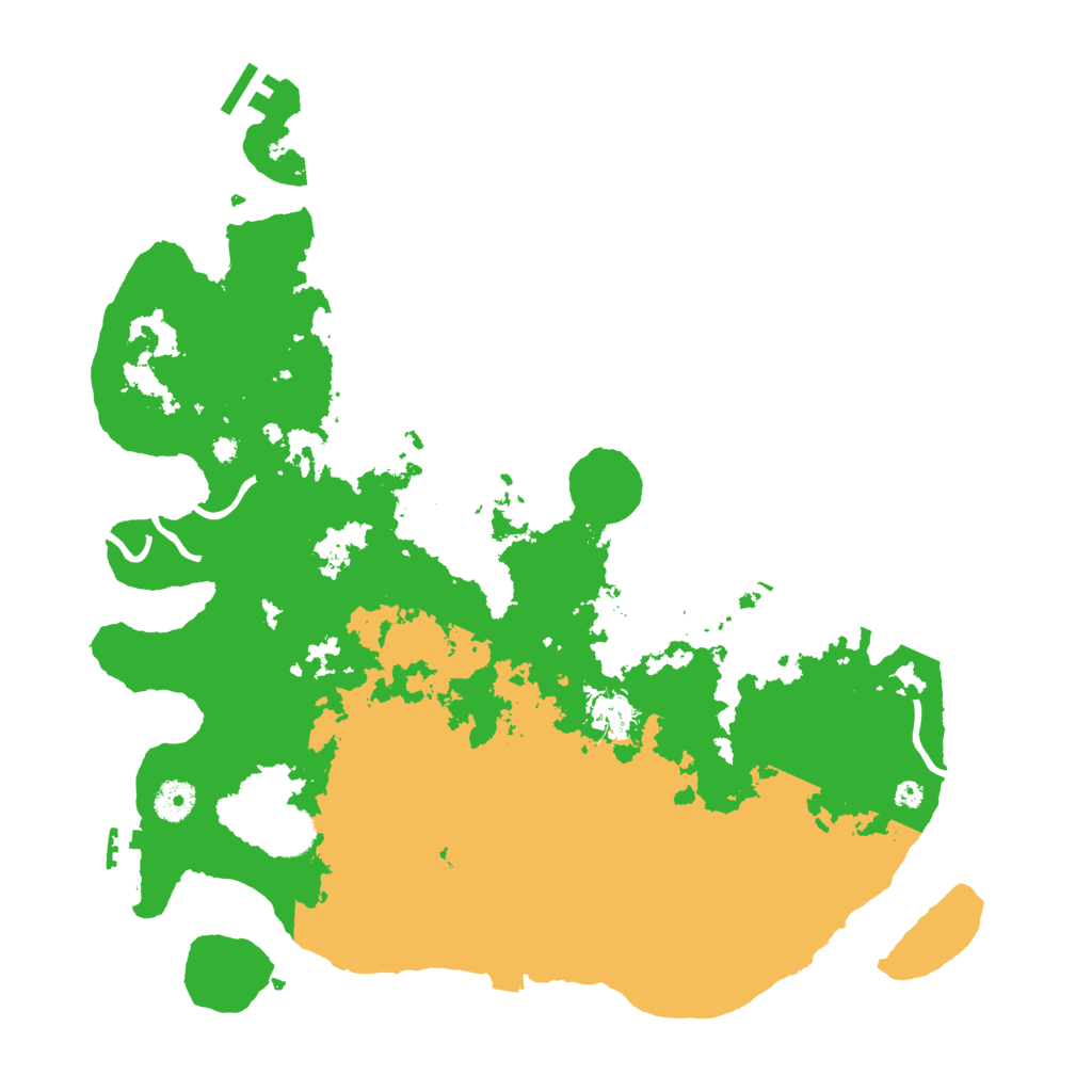 Biome Rust Map: Procedural Map, Size: 4000, Seed: 244347