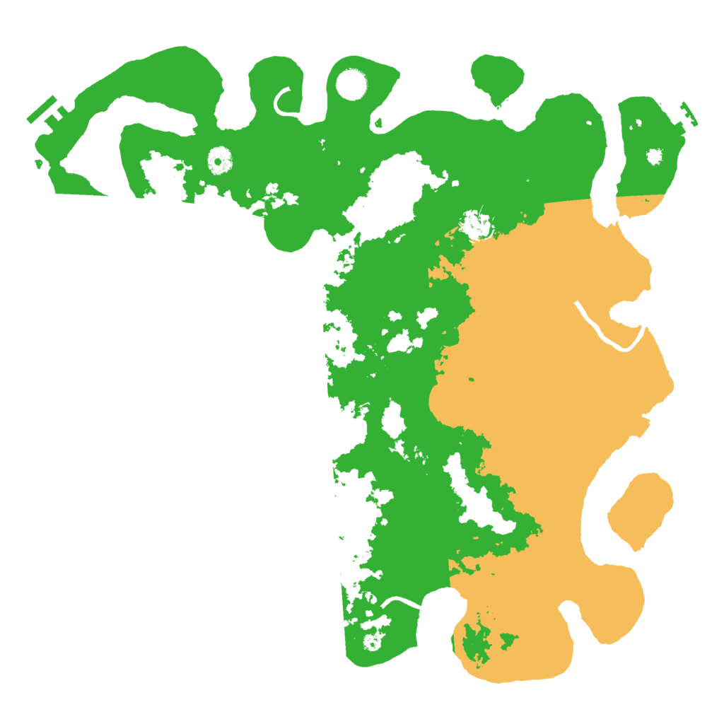 Biome Rust Map: Procedural Map, Size: 4096, Seed: 100