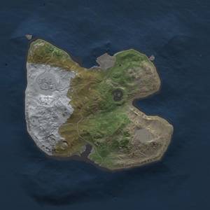 Thumbnail Rust Map: Procedural Map, Size: 1800, Seed: 960788023, 4 Monuments