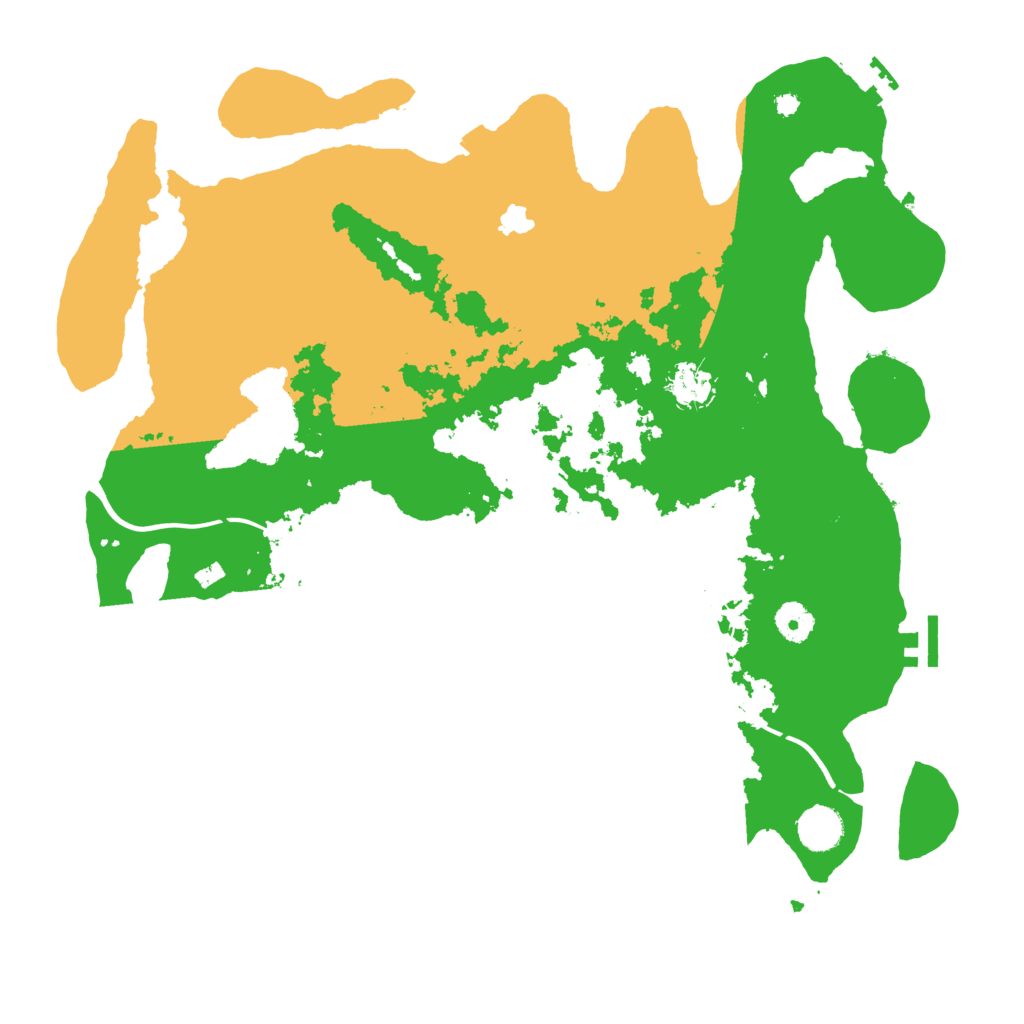 Biome Rust Map: Procedural Map, Size: 4000, Seed: 23514