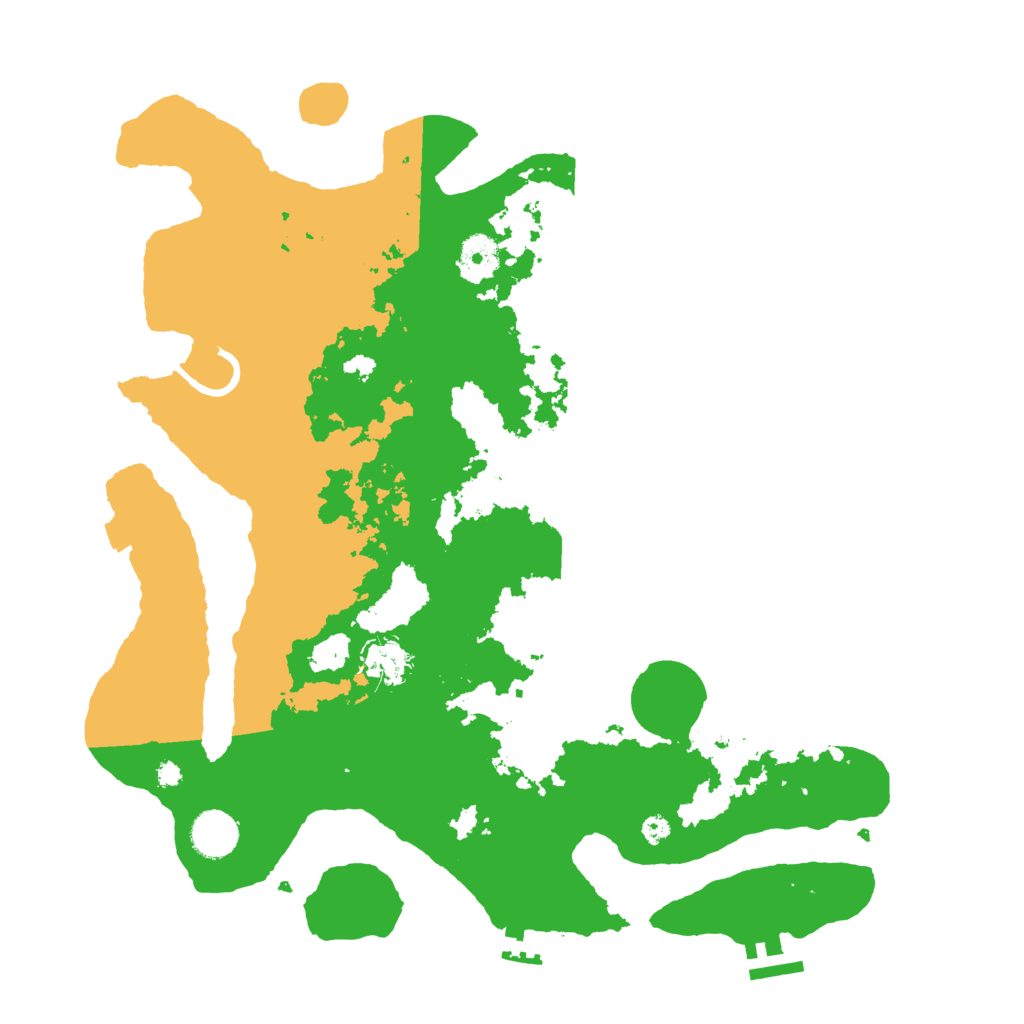 Biome Rust Map: Procedural Map, Size: 3800, Seed: 132516694