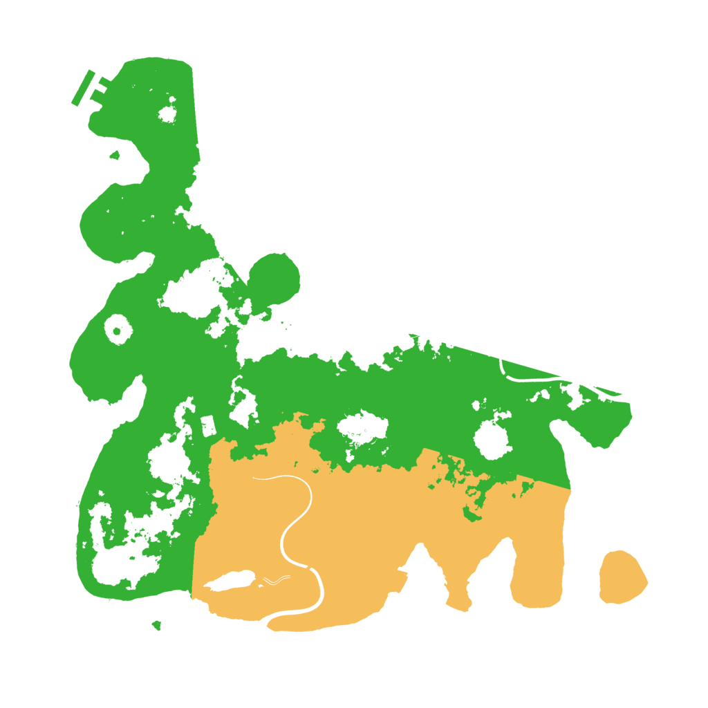 Biome Rust Map: Procedural Map, Size: 3750, Seed: 1999346342