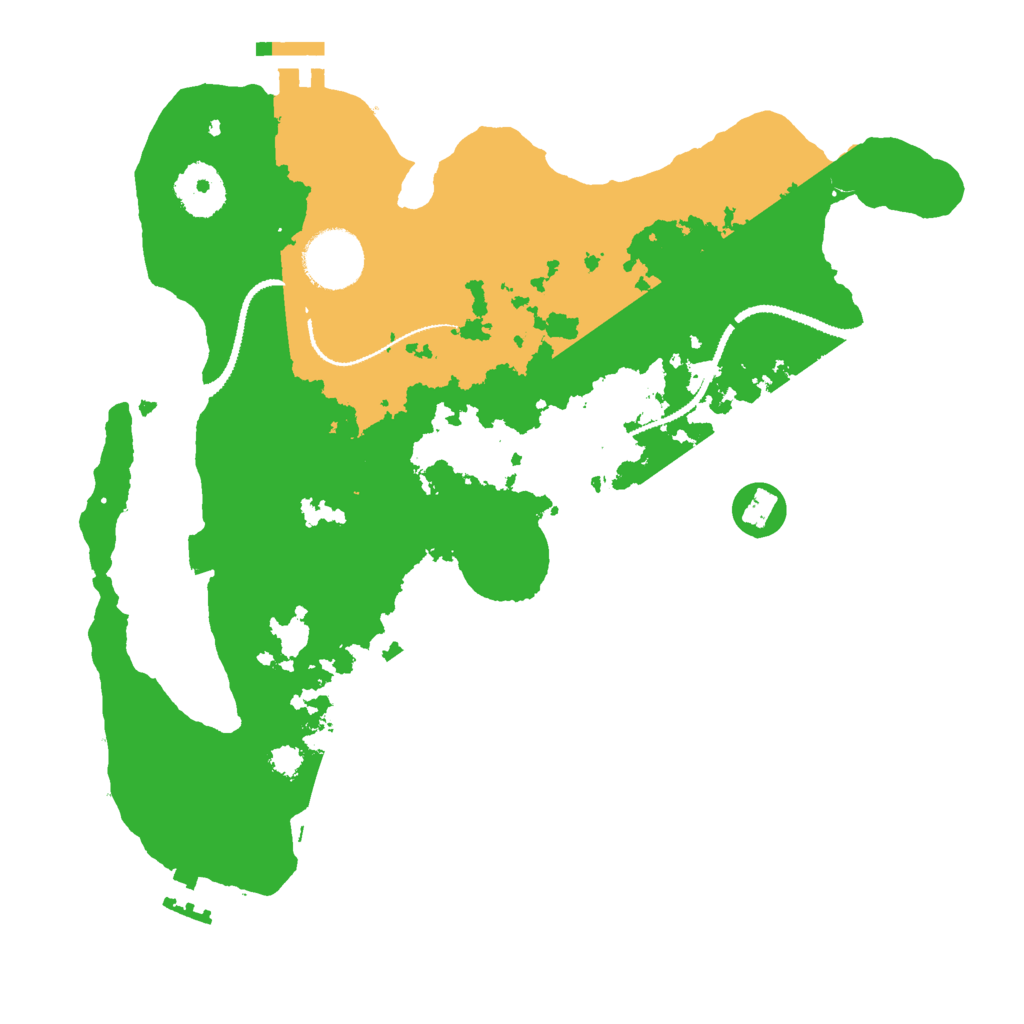 Biome Rust Map: Procedural Map, Size: 3000, Seed: 1495284097