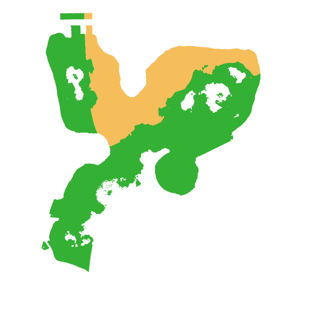 Biome Rust Map: Procedural Map, Size: 2000, Seed: 1419821042