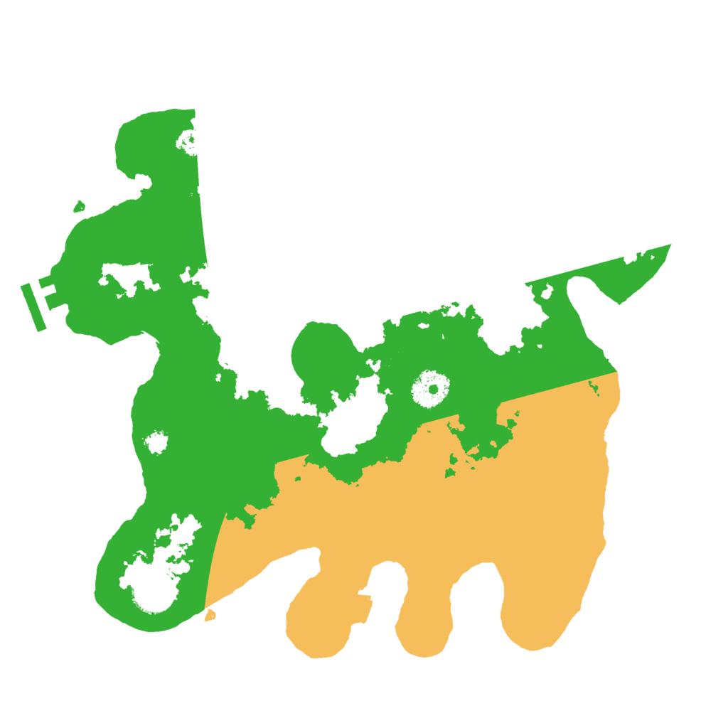 Biome Rust Map: Procedural Map, Size: 3000, Seed: 14160