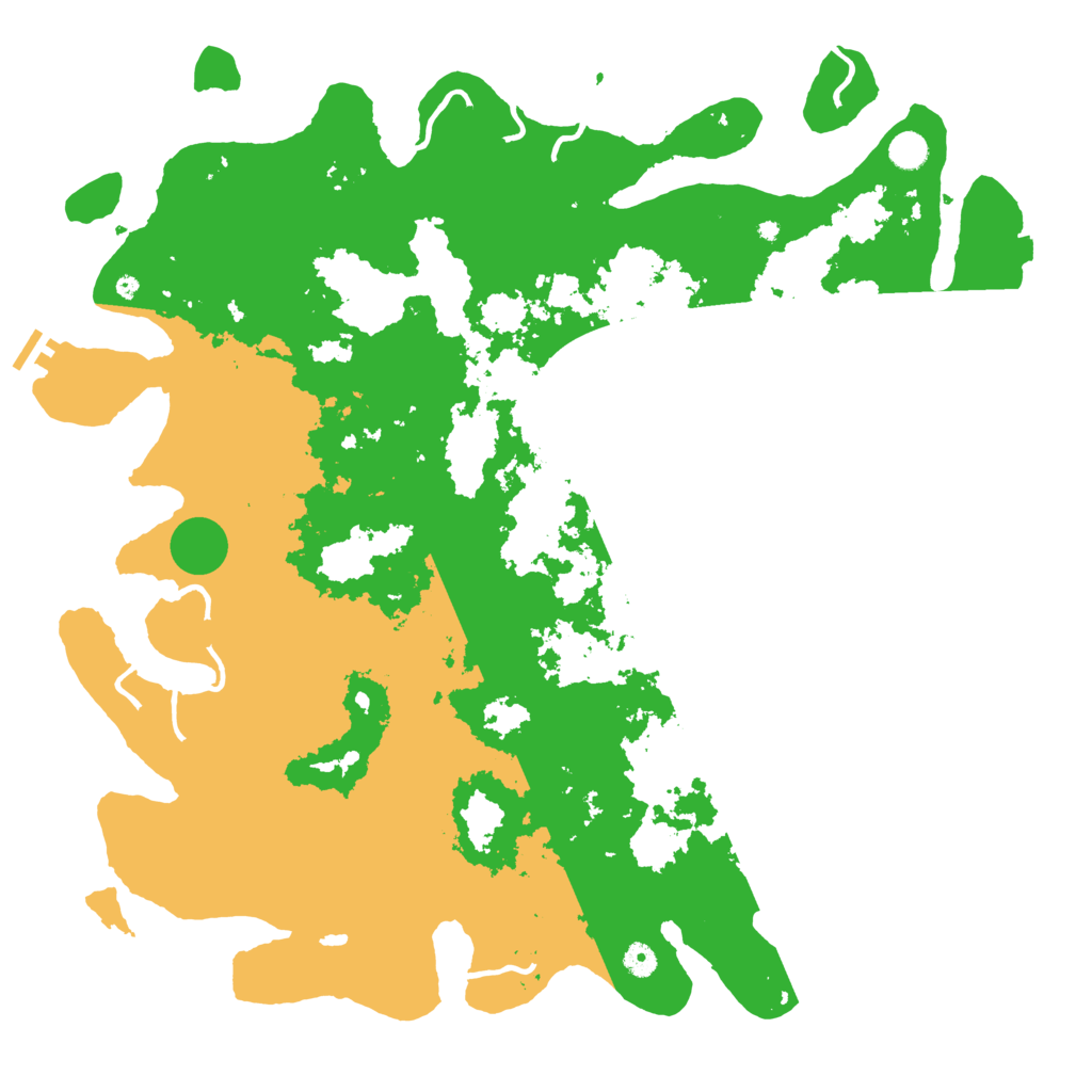 Biome Rust Map: Procedural Map, Size: 5000, Seed: 1446676472