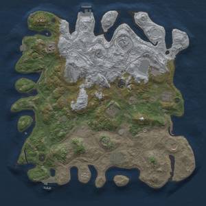 Thumbnail Rust Map: Procedural Map, Size: 4250, Seed: 1527924480, 19 Monuments