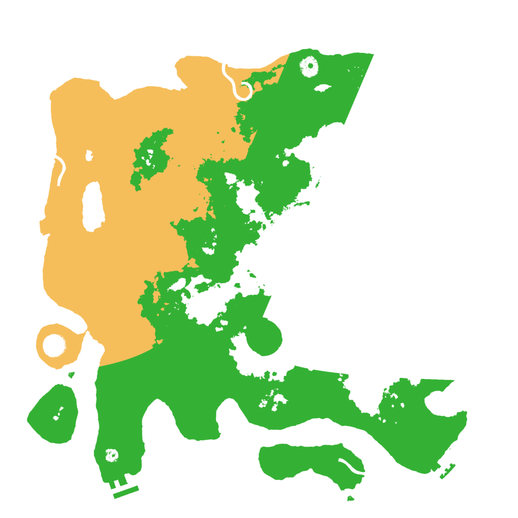 Biome Rust Map: Procedural Map, Size: 4000, Seed: 345498371