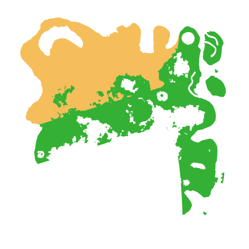Biome Rust Map: Procedural Map, Size: 3500, Seed: 1704133169