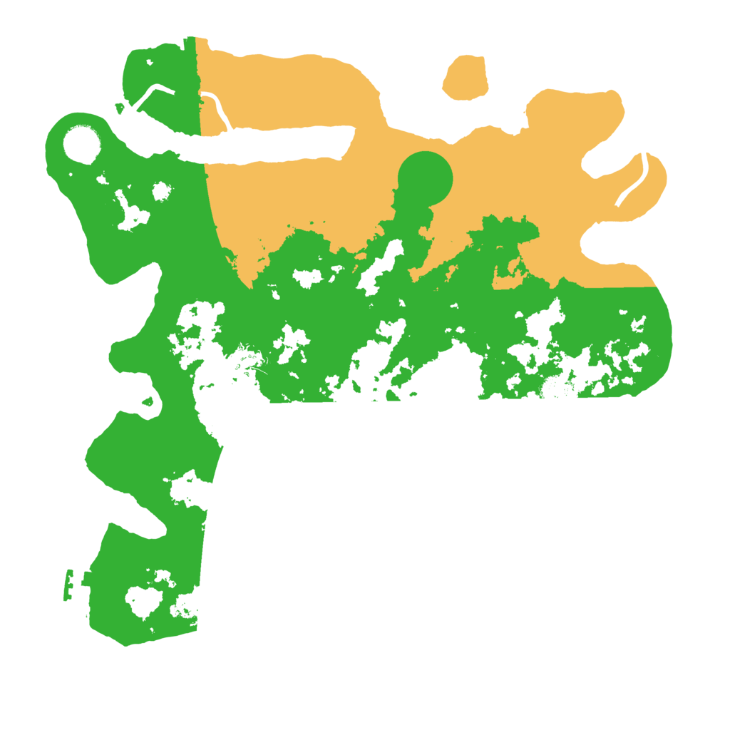 Biome Rust Map: Procedural Map, Size: 3500, Seed: 850097326