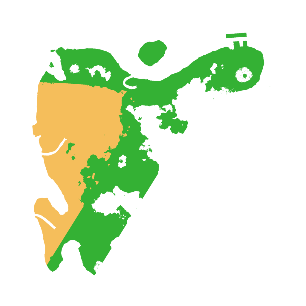 Biome Rust Map: Procedural Map, Size: 3000, Seed: 1653406199