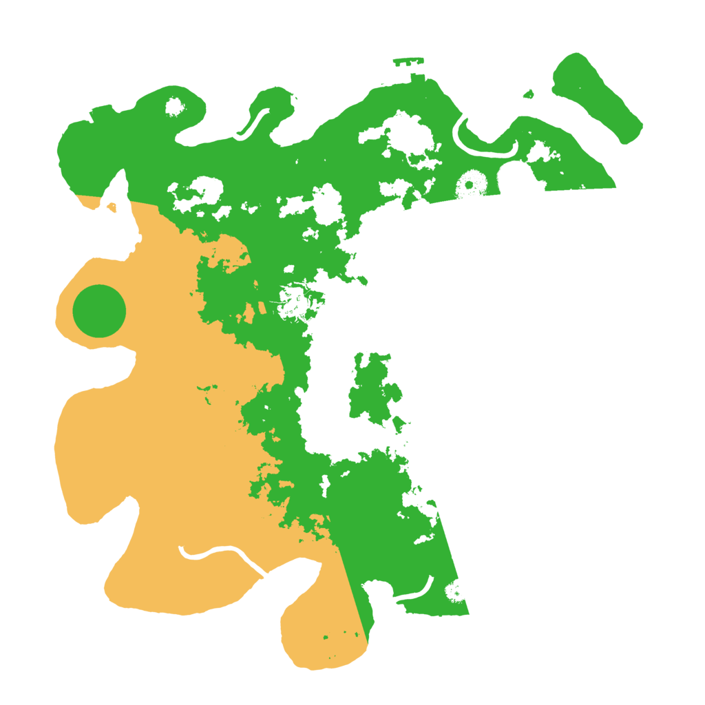 Biome Rust Map: Procedural Map, Size: 3500, Seed: 1383806520