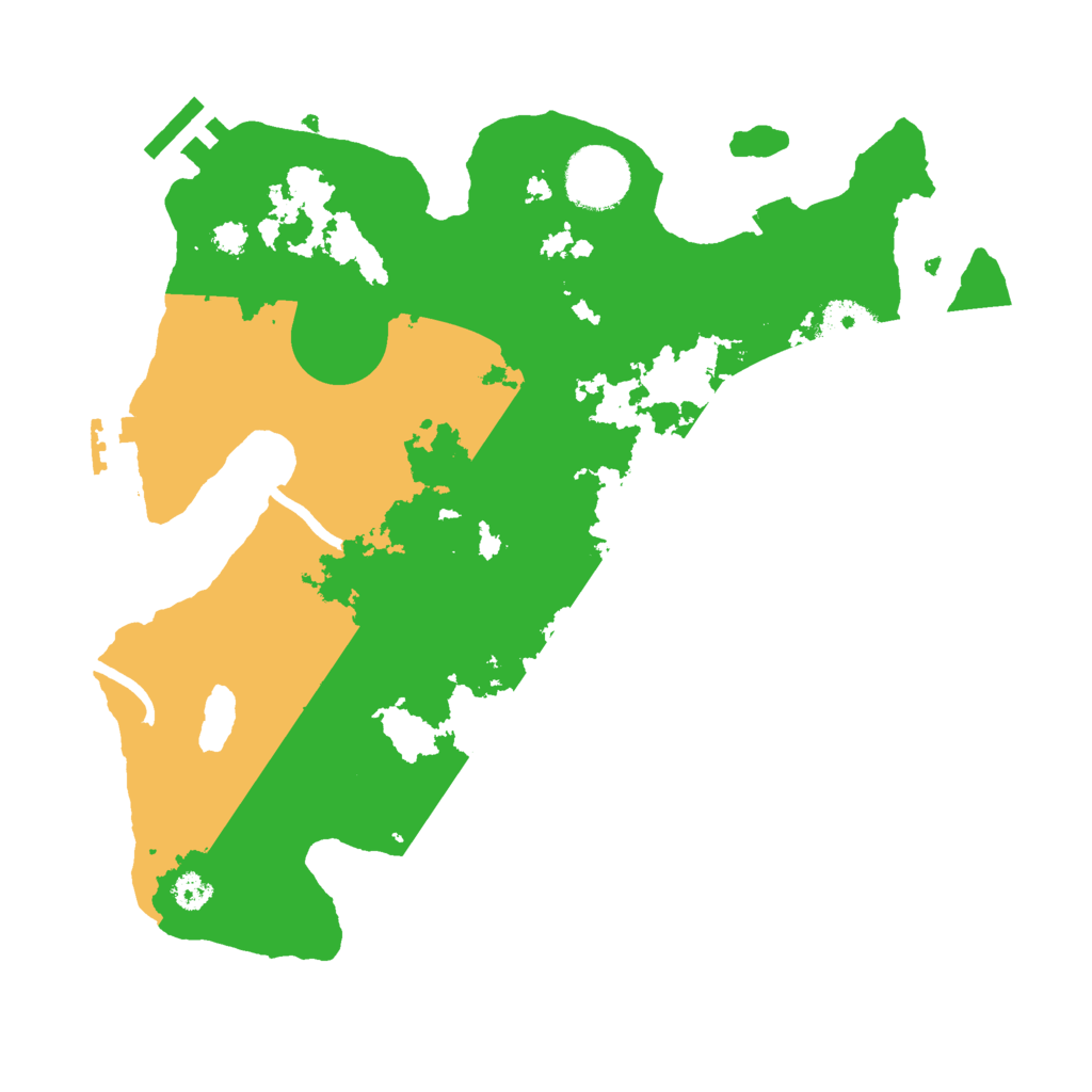 Biome Rust Map: Procedural Map, Size: 3000, Seed: 1726915491