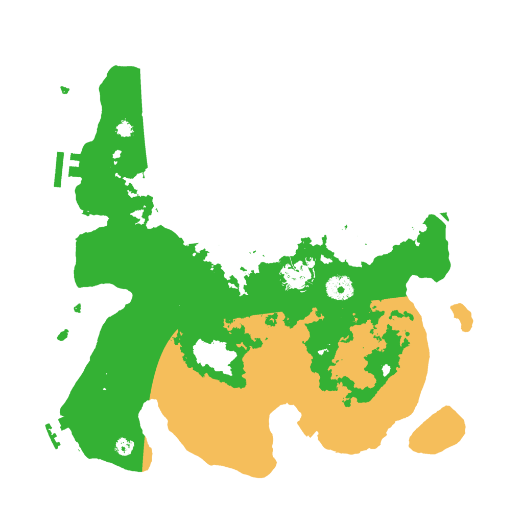 Biome Rust Map: Procedural Map, Size: 3000, Seed: 1530595199