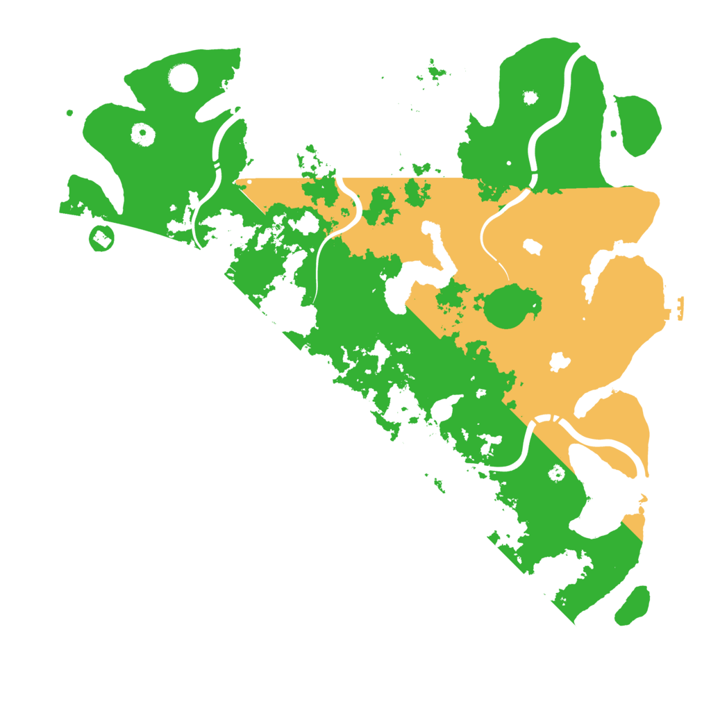Biome Rust Map: Procedural Map, Size: 4500, Seed: 1019762813