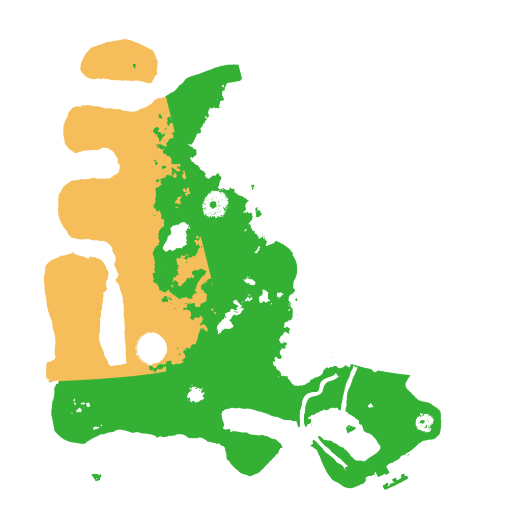 Biome Rust Map: Procedural Map, Size: 3000, Seed: 568827305