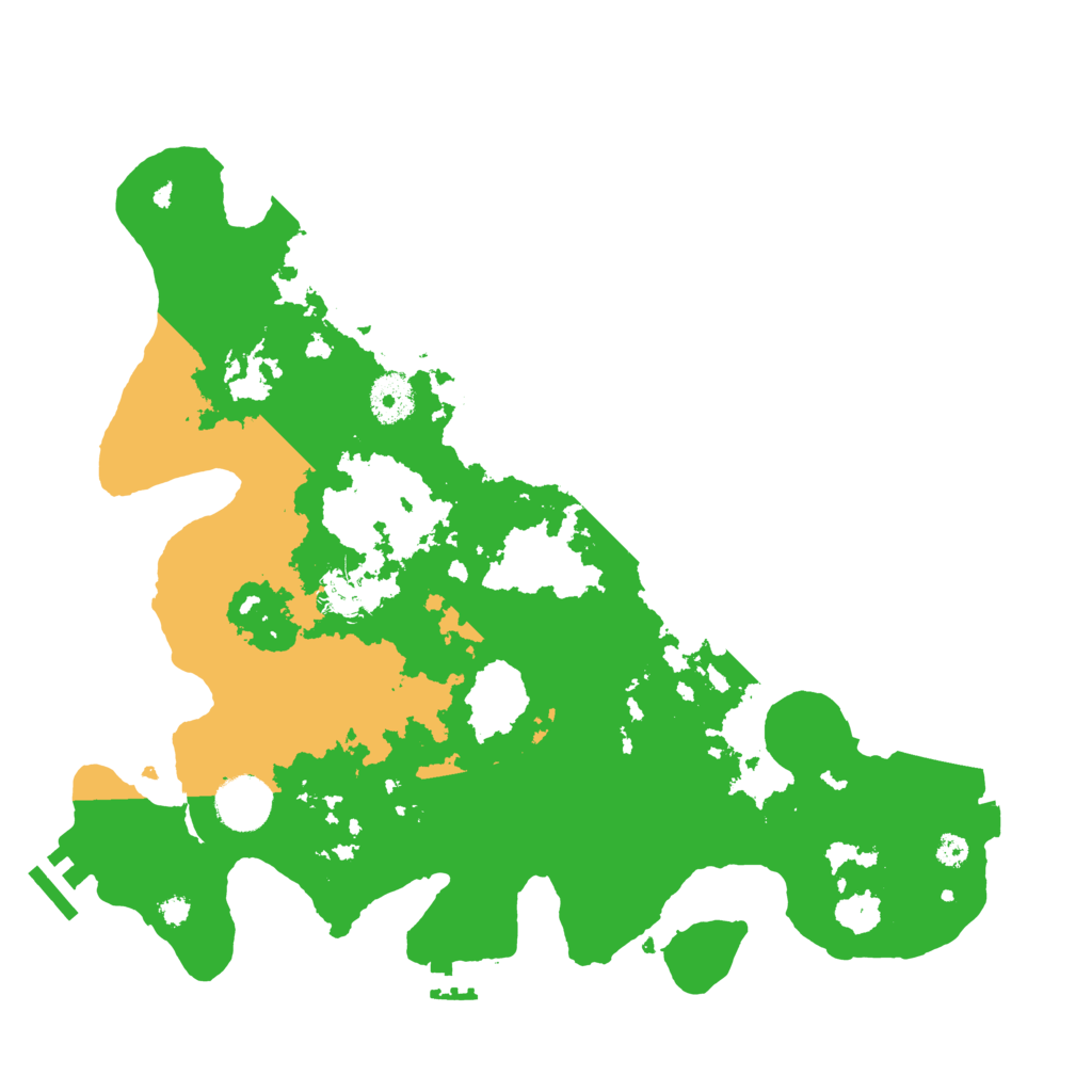 Biome Rust Map: Procedural Map, Size: 3500, Seed: 2124692960