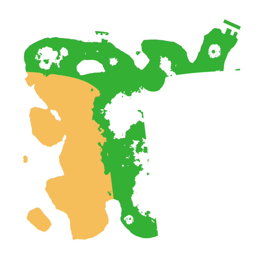 Biome Rust Map: Procedural Map, Size: 3000, Seed: 5536