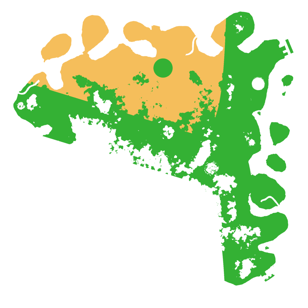 Biome Rust Map: Procedural Map, Size: 4250, Seed: 1633598404