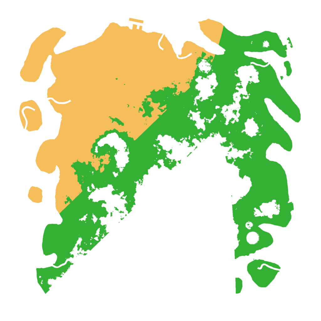 Biome Rust Map: Procedural Map, Size: 4500, Seed: 165290741