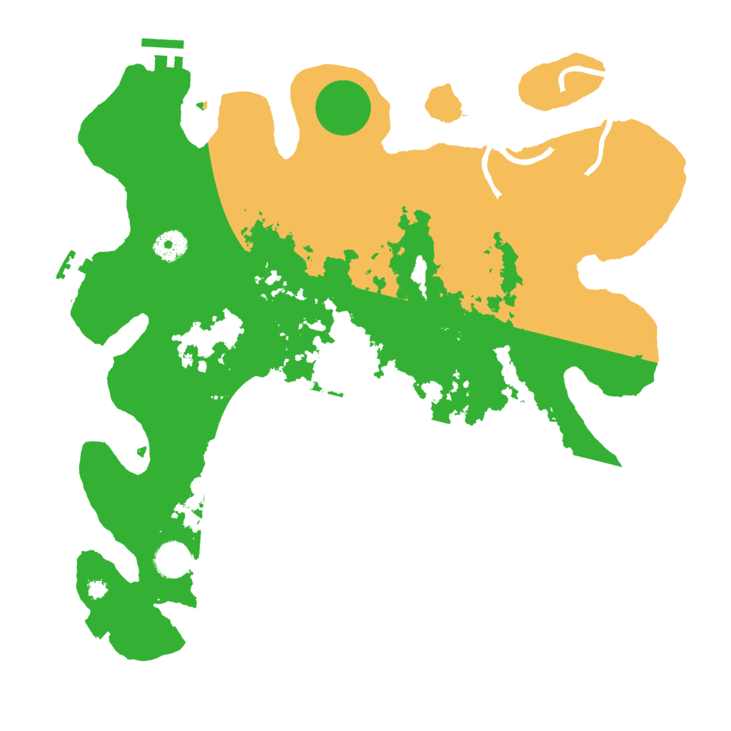 Biome Rust Map: Procedural Map, Size: 3500, Seed: 1198840188