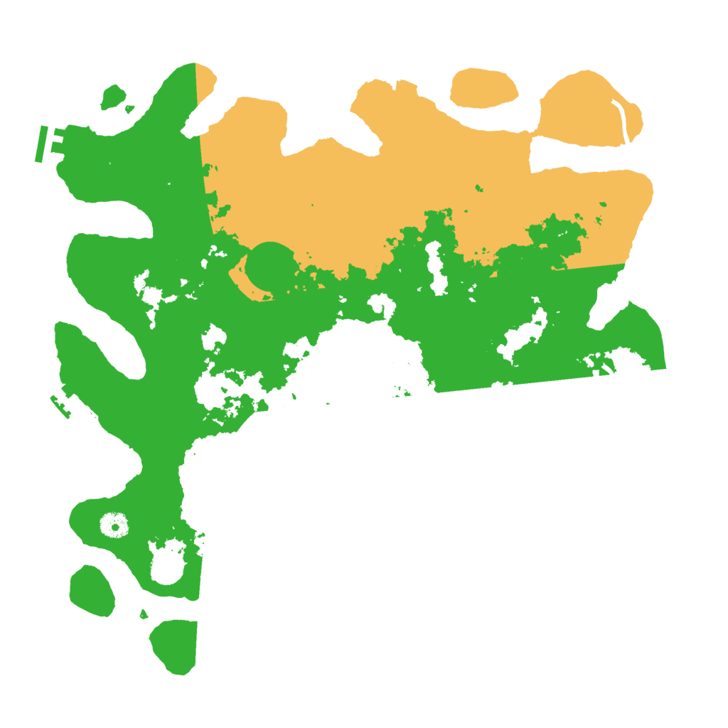 Biome Rust Map: Procedural Map, Size: 4000, Seed: 810624931
