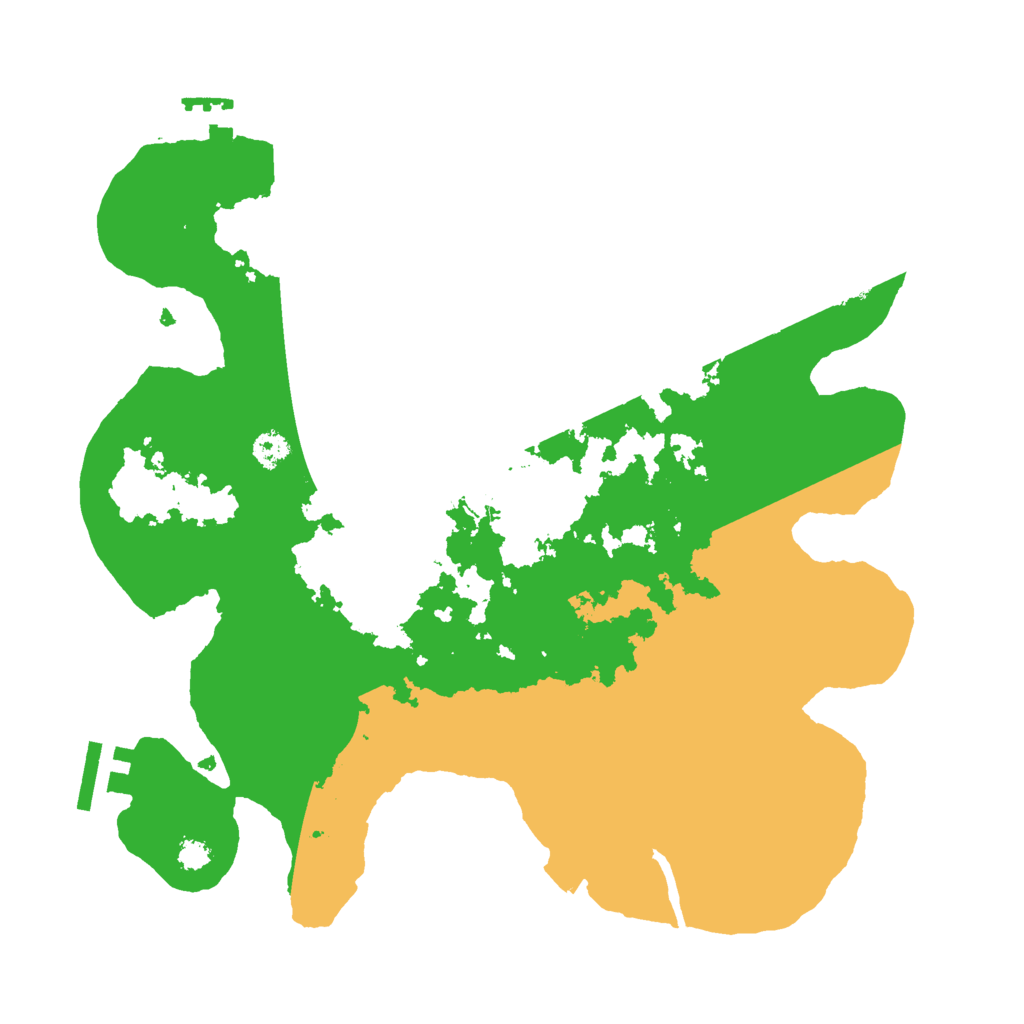 Biome Rust Map: Procedural Map, Size: 3000, Seed: 1089751269