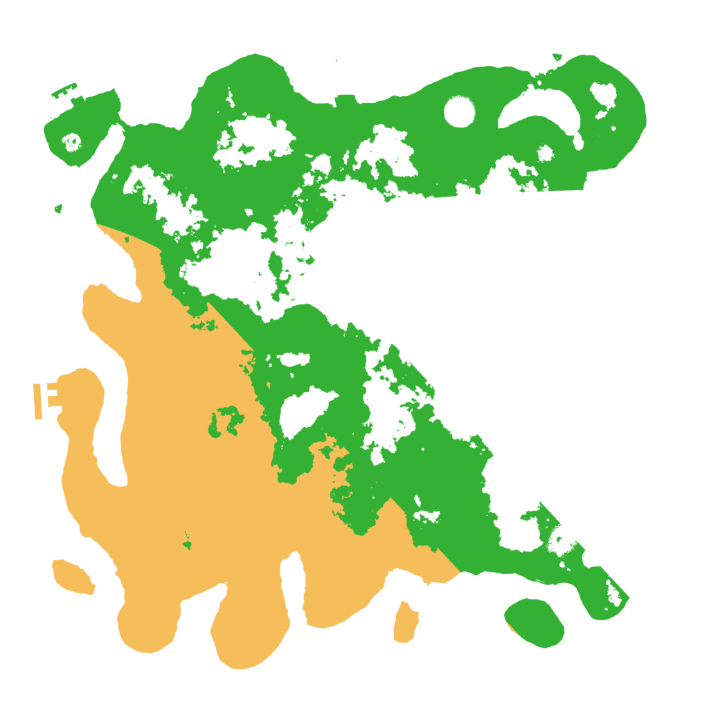 Biome Rust Map: Procedural Map, Size: 4000, Seed: 31234