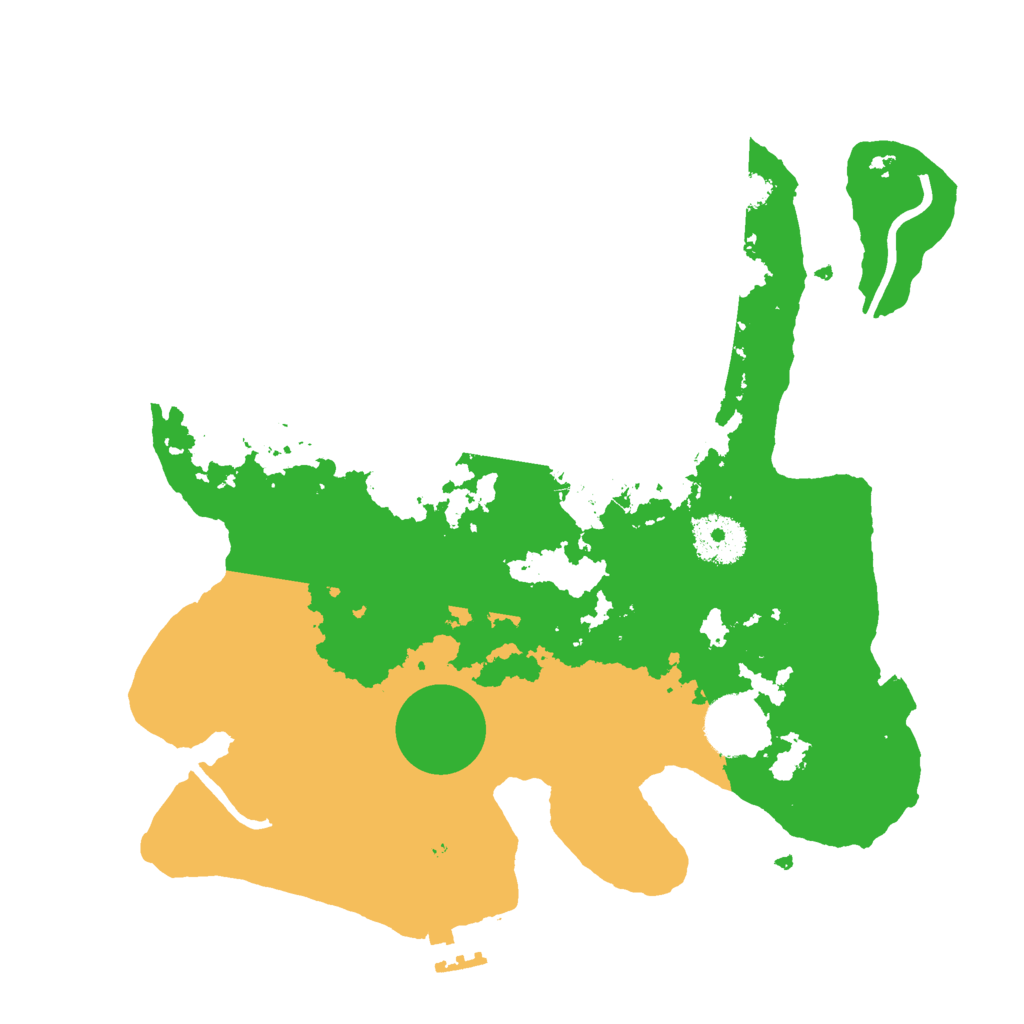 Biome Rust Map: Procedural Map, Size: 3000, Seed: 860659988
