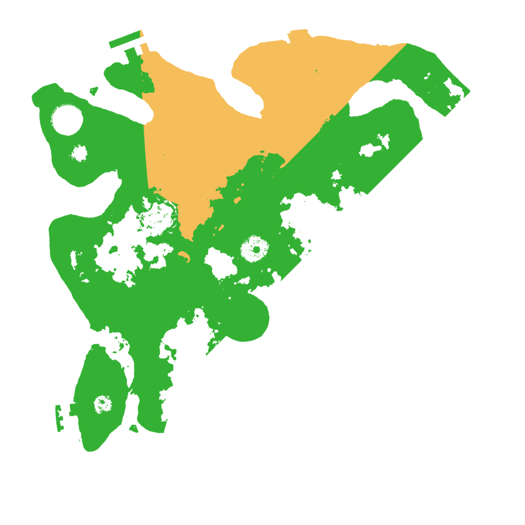 Biome Rust Map: Procedural Map, Size: 3000, Seed: 66426