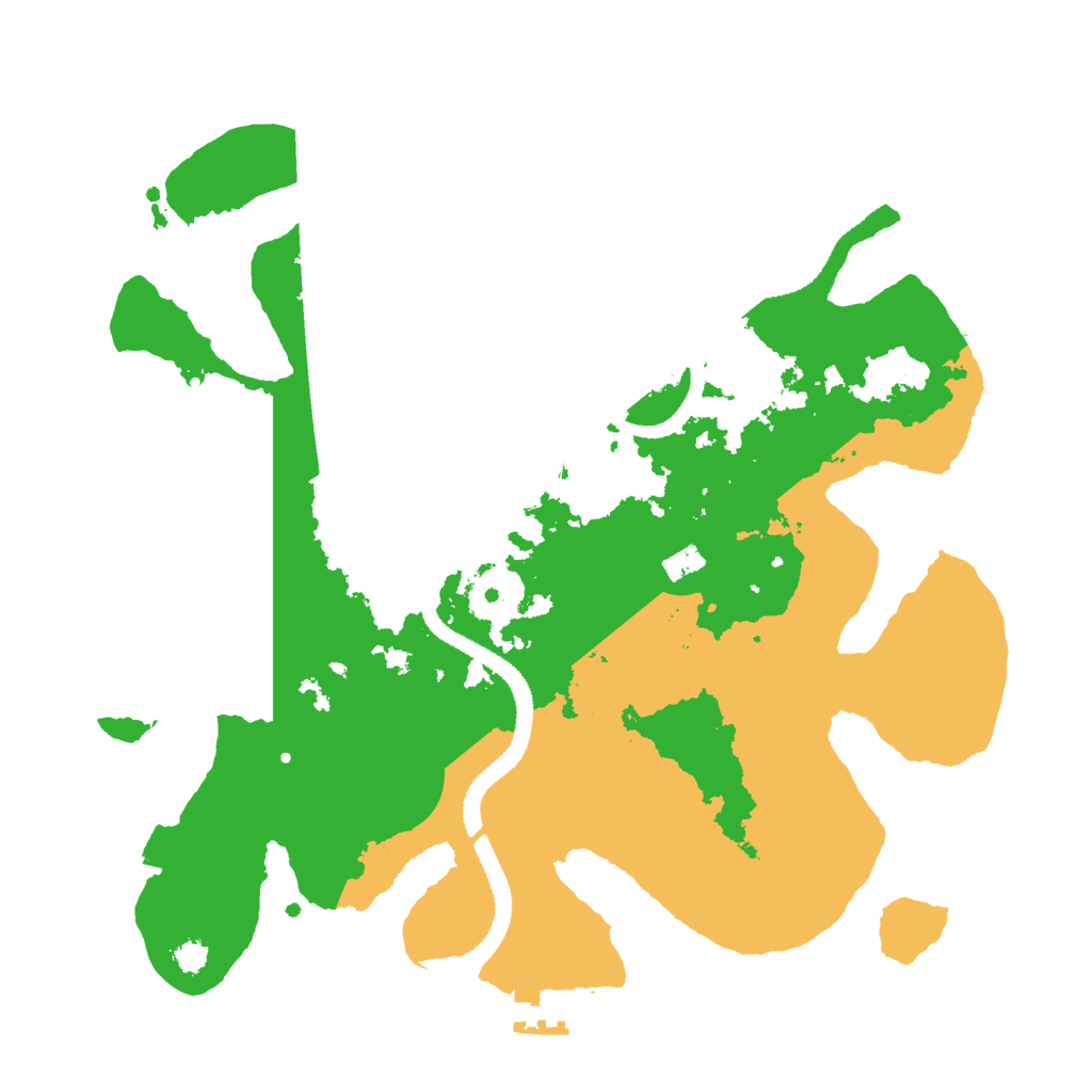 Biome Rust Map: Procedural Map, Size: 3000, Seed: 104026926