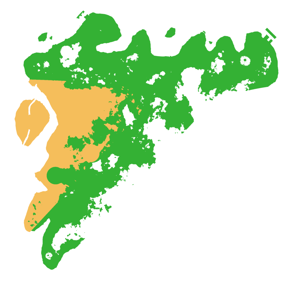 Biome Rust Map: Procedural Map, Size: 4500, Seed: 272283294