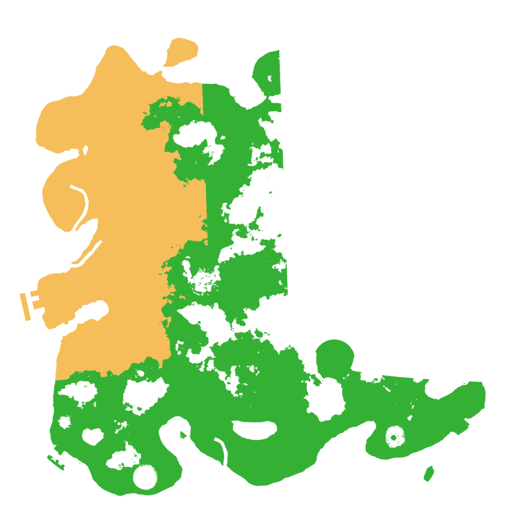 Biome Rust Map: Procedural Map, Size: 3800, Seed: 880464769