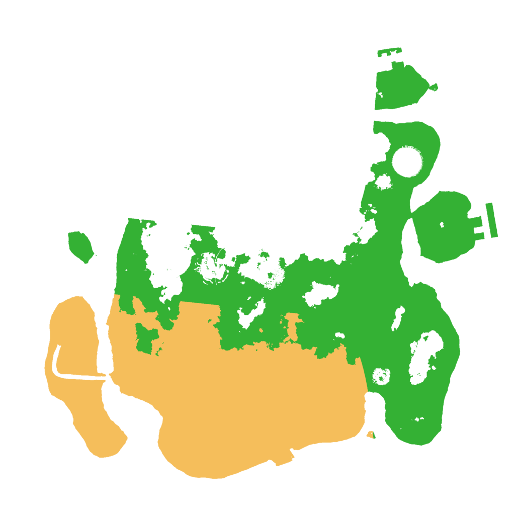 Biome Rust Map: Procedural Map, Size: 3000, Seed: 679284549